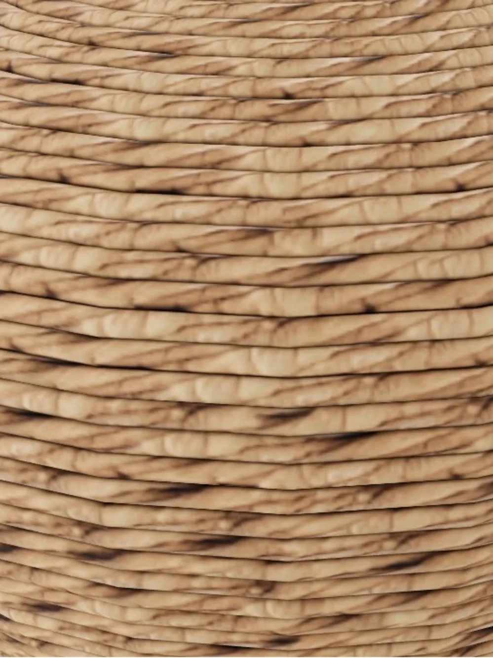 Crate&Barrel Woven Seagrass Decorative Basket Vase - Natural